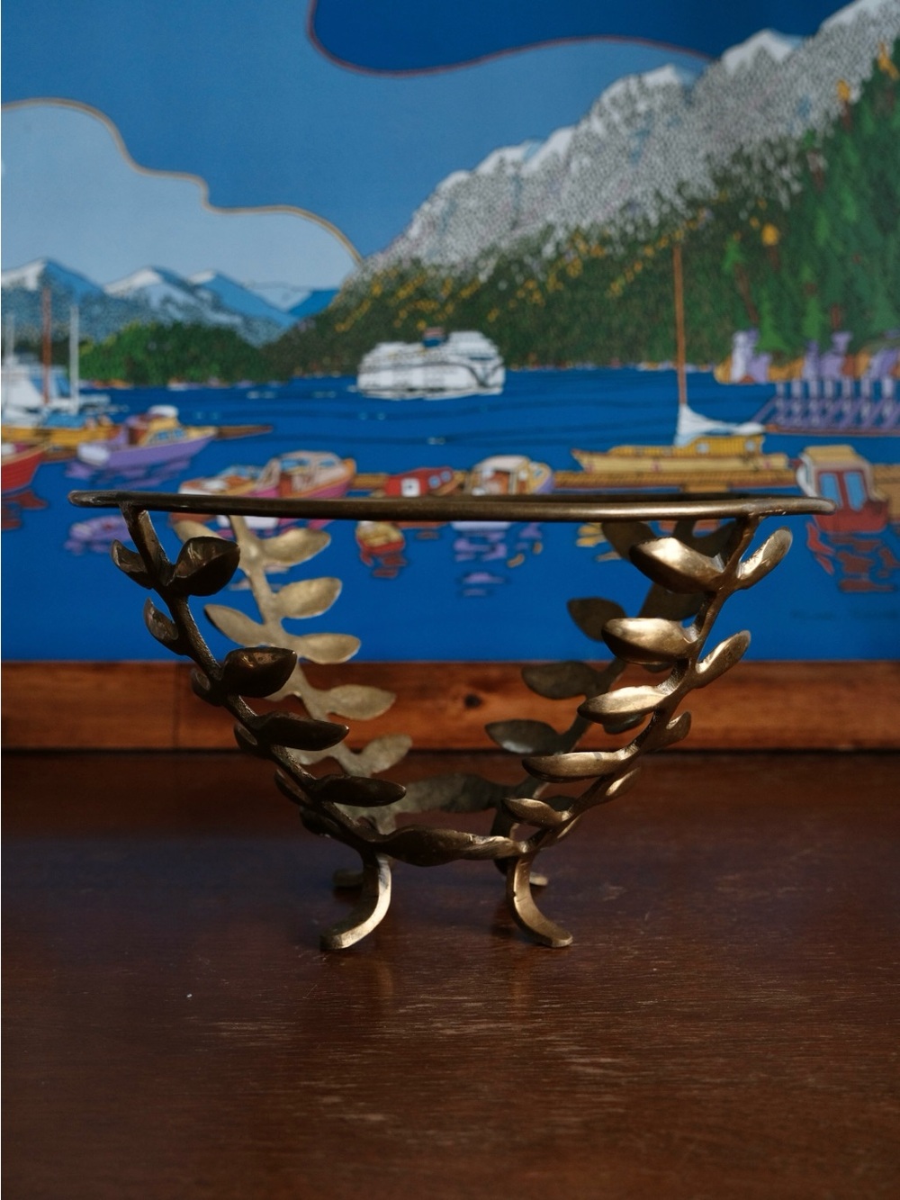 Vintage brass bowl